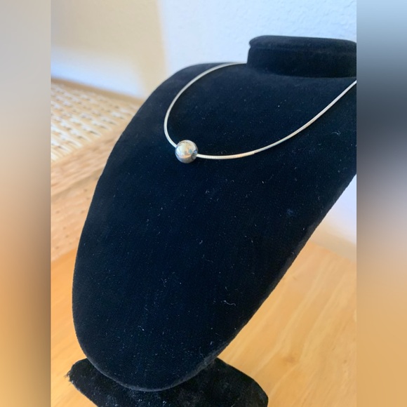 925 Serpentine, Floating Ball necklace - Picture 2 of 10